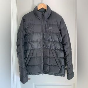 Nike Grey Duck Down Jacket/ Black /Men /Medium